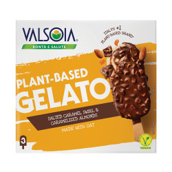 bâtonnet glace vegan valsoia caramel salé amandes chocolat x3