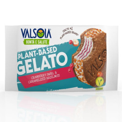 cookie glace  cranberry noisettes caramelises valsoia 90g