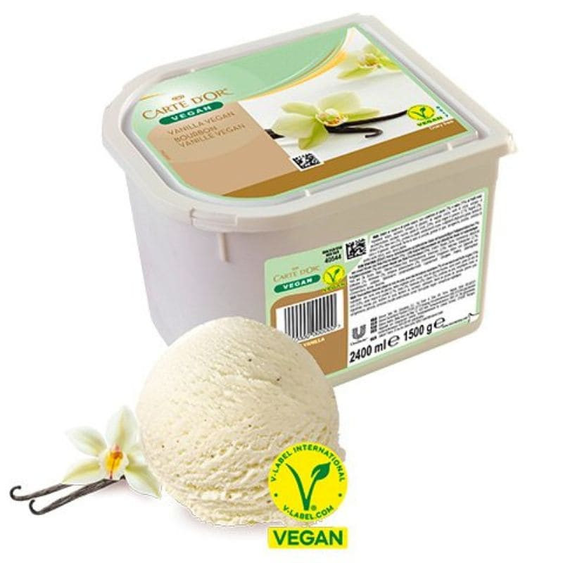 glace vanille vegan carte d'or 2,4L