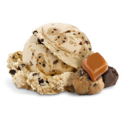 glace ben and jerry's cookies on cookie dough