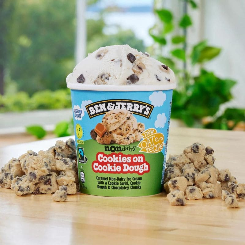 glace cookies on cookie dough ben and jerry's