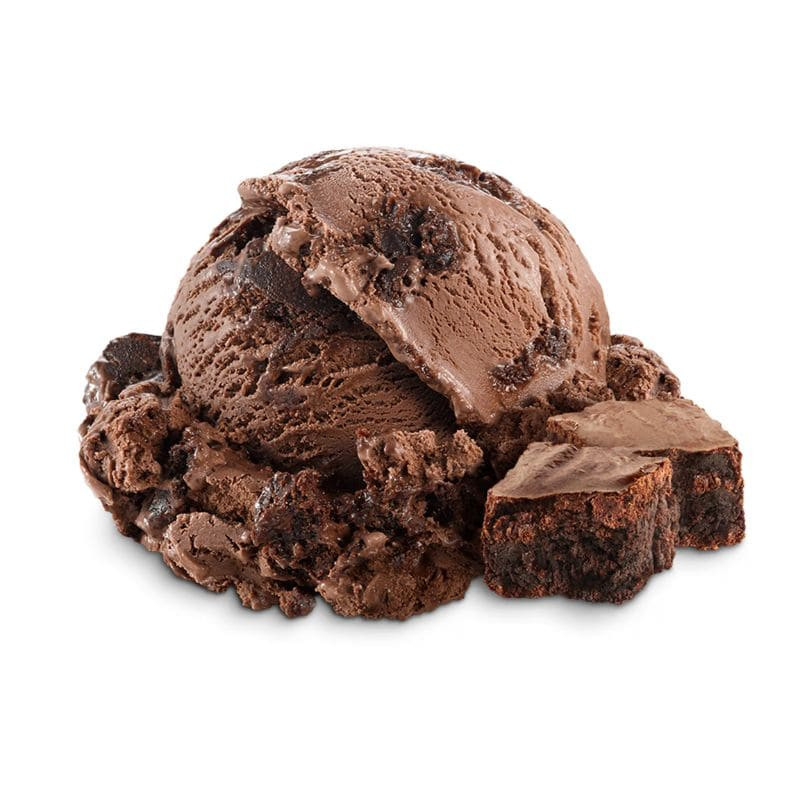 glace ben and jerry's chocolate fudge brownie