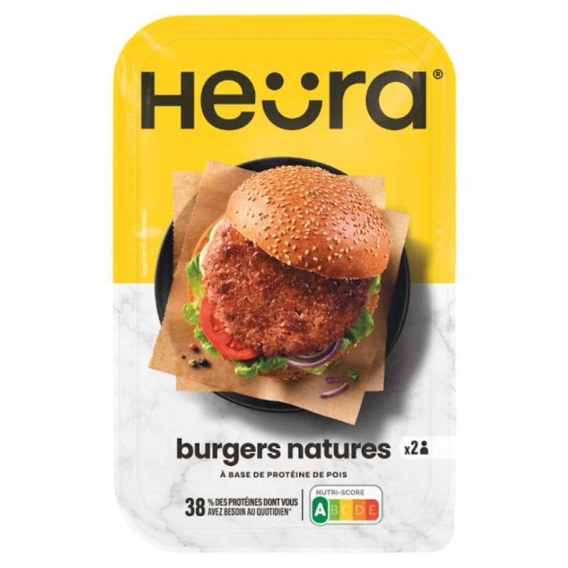 Burgers natures surgele Heura