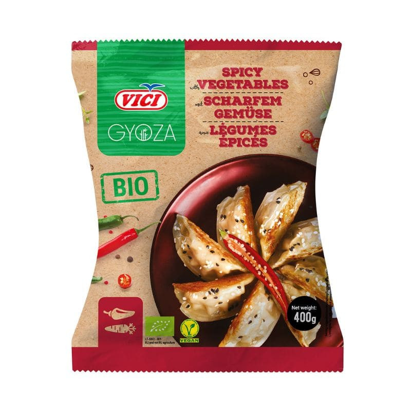 gyoza aux légumes épicés vici 400g