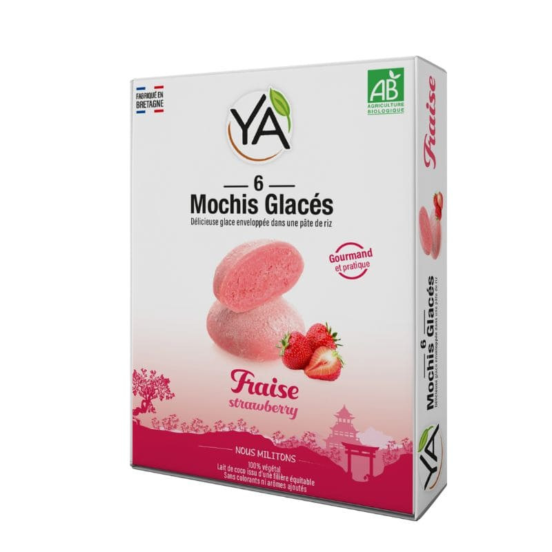 mochis glacés fraise 210g