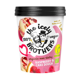 glace vegan framboise biscuit the icely brothers
