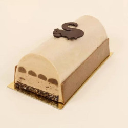 buche glacee vegan infinie noisette chocolat syba