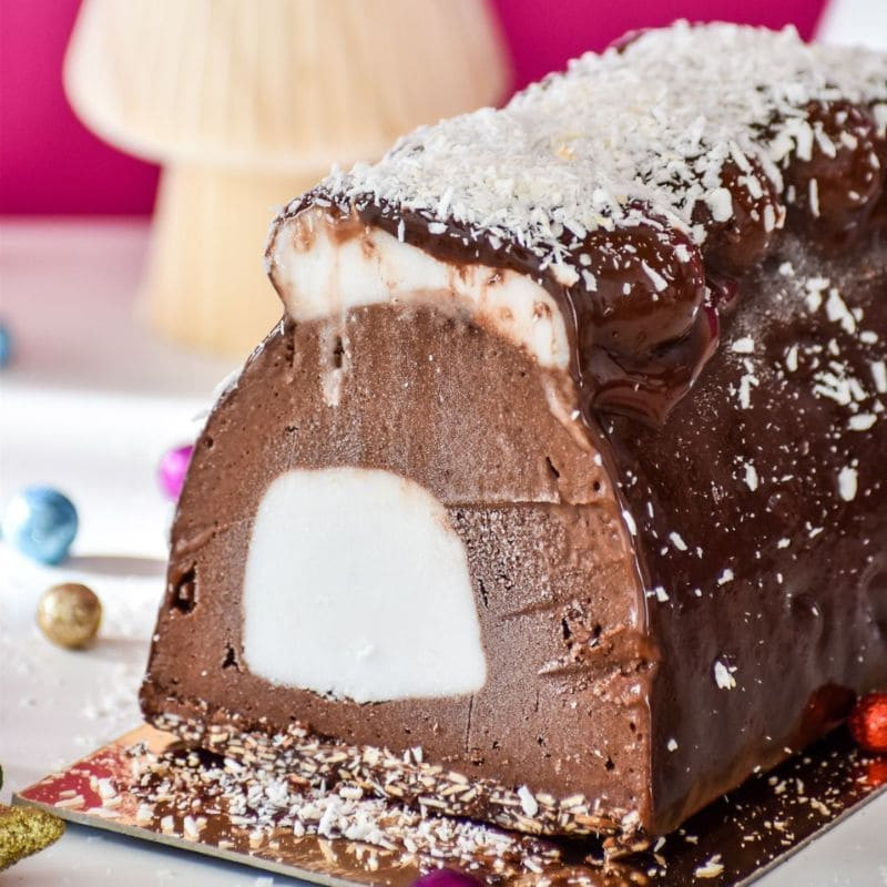 buche glacée mo'rice chocolat coco passion