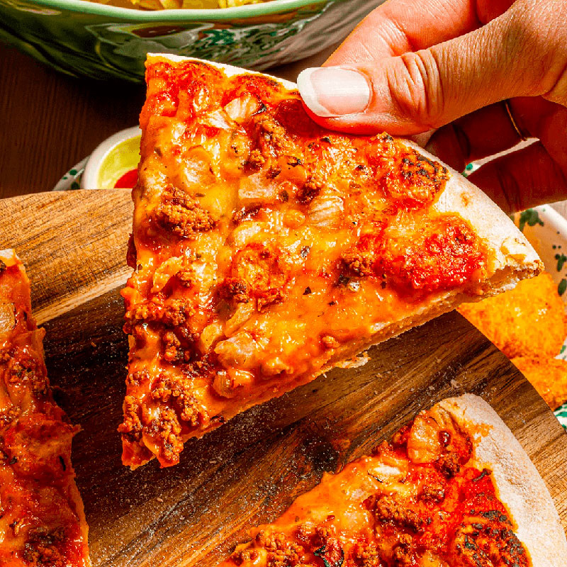 pizza happyvore bolognaise